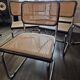 Set of 6 Cesca B32 Marcel Breuer black vintage chairs Made in Italy