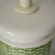 Pair of legs of ceramic lamp basketry italy vintage