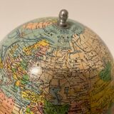 Globe terrestre Girard Barrère et J.Thomas