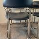 Series of 4 Italian armchairs by Otto Gerdau 70s