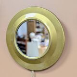Brass mirror