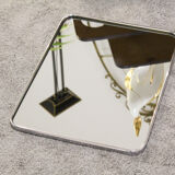 Mirror with chrome chronicle, Italy 60