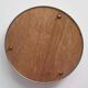 Round chrome metal tray D.27