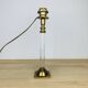 Hollywood Regency lamp in brass and plexiglass, 1970s.
