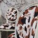 Baroque Style Wooden Dining Chairs, 1980