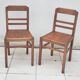 7 bistro chairs stamped indissoluble 50s