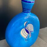 Glazed earthenware gourd vase for primavera, longwy