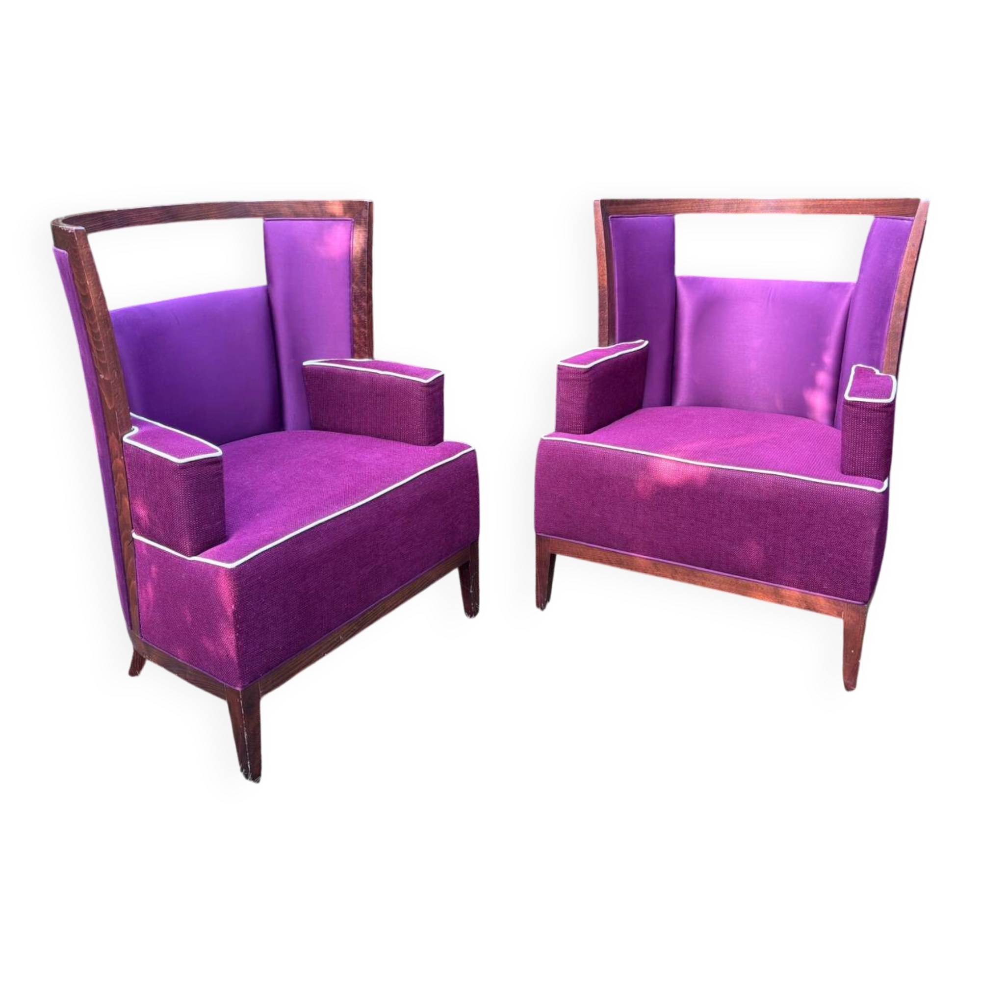 Art Deco armchairs