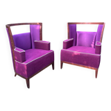 Art Deco armchairs