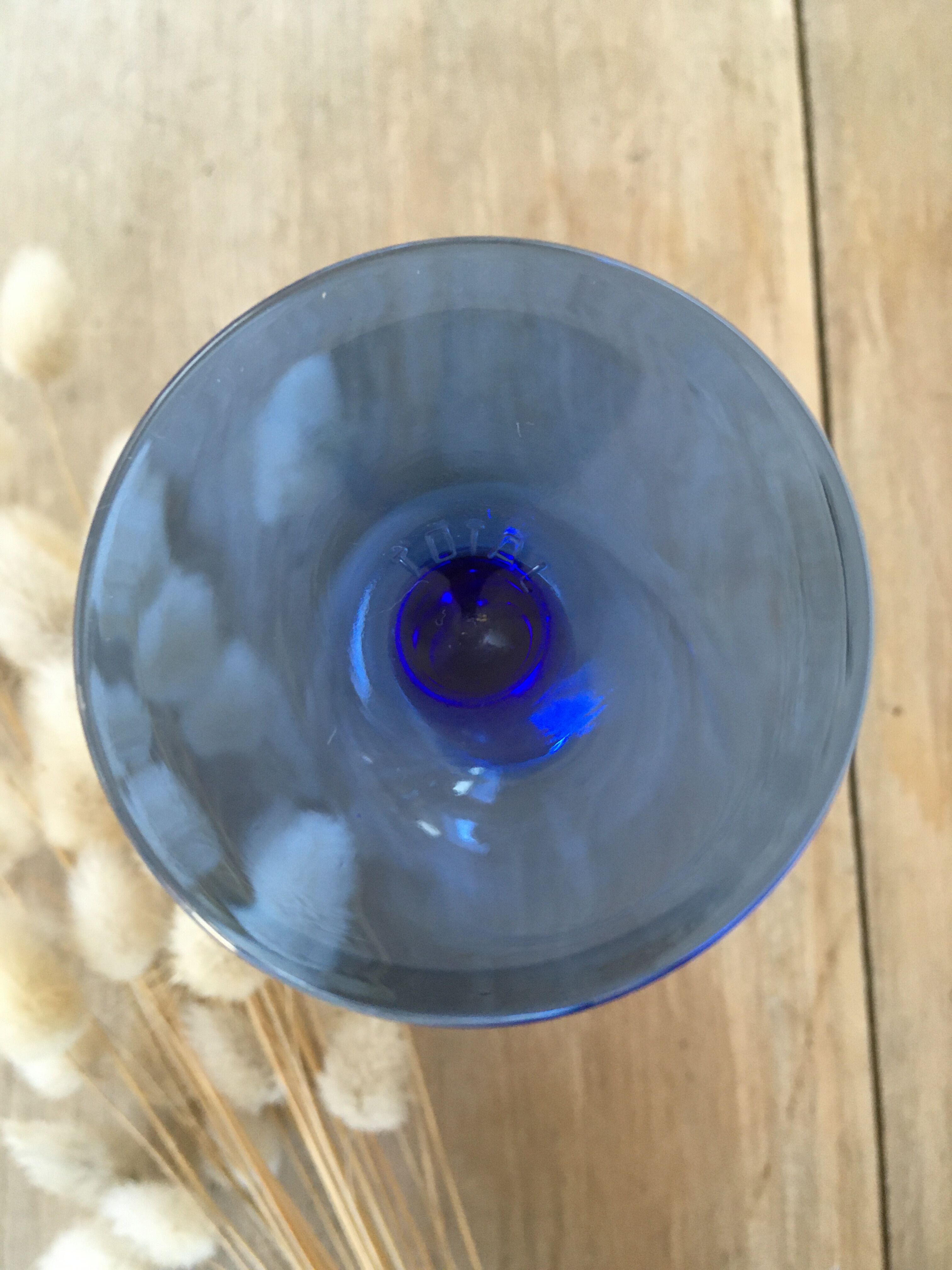 Blue foot glasses