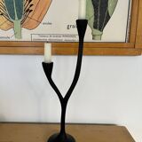 Cast iron "tree" candlestick from the 70s/80s