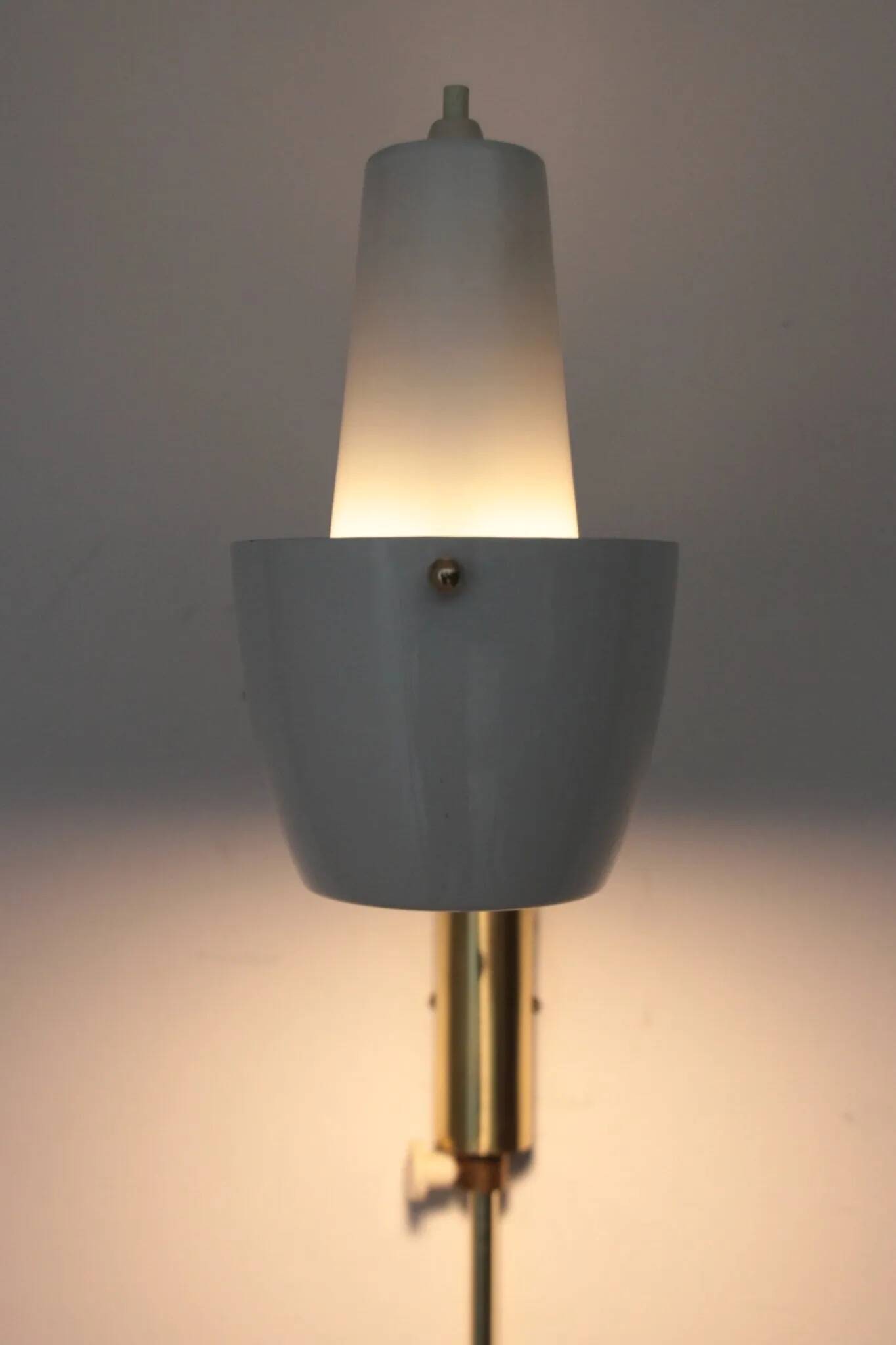 Model V-45 Wall Lamp by Eric Wärnå for EWÅ Armaturfabrik, Värnamo, Sweden — 1960s