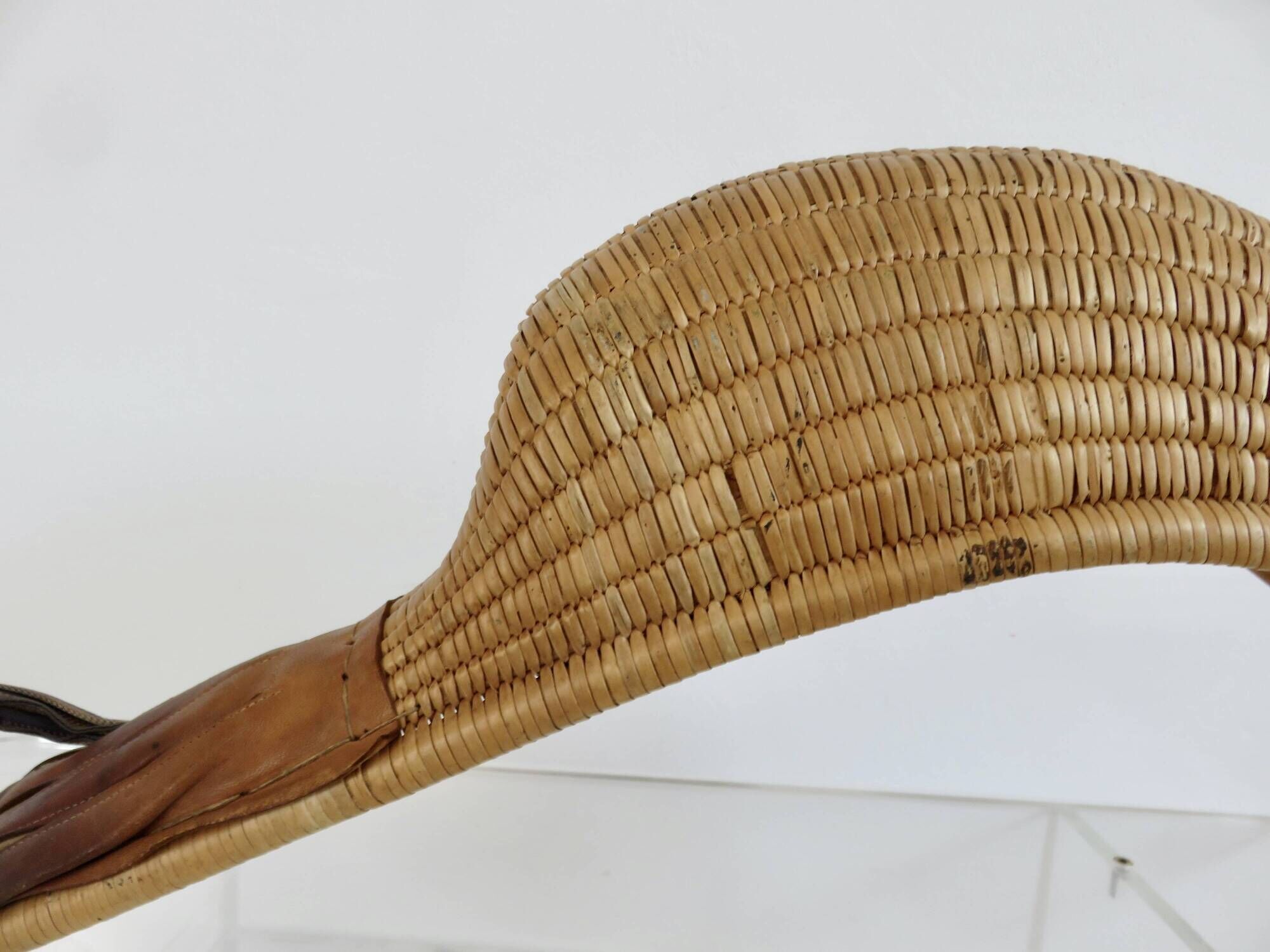 Old chistera, large glove, 62cm, Basque Country, cesta punta, jai alai