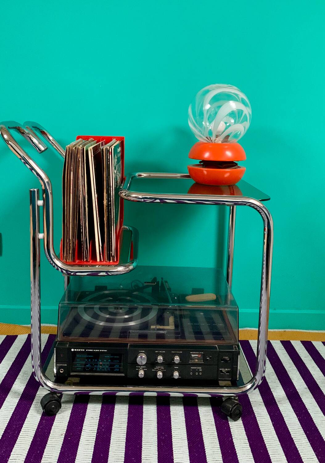Mid-Century Vintage Serving Trolley
