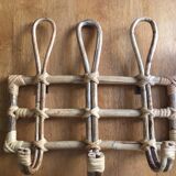 rattan coat hanger