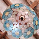 Lustre en nacre vintage
