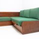 Mid Century Corner Folding Sofabed, 1960´s, Czechoslovakia