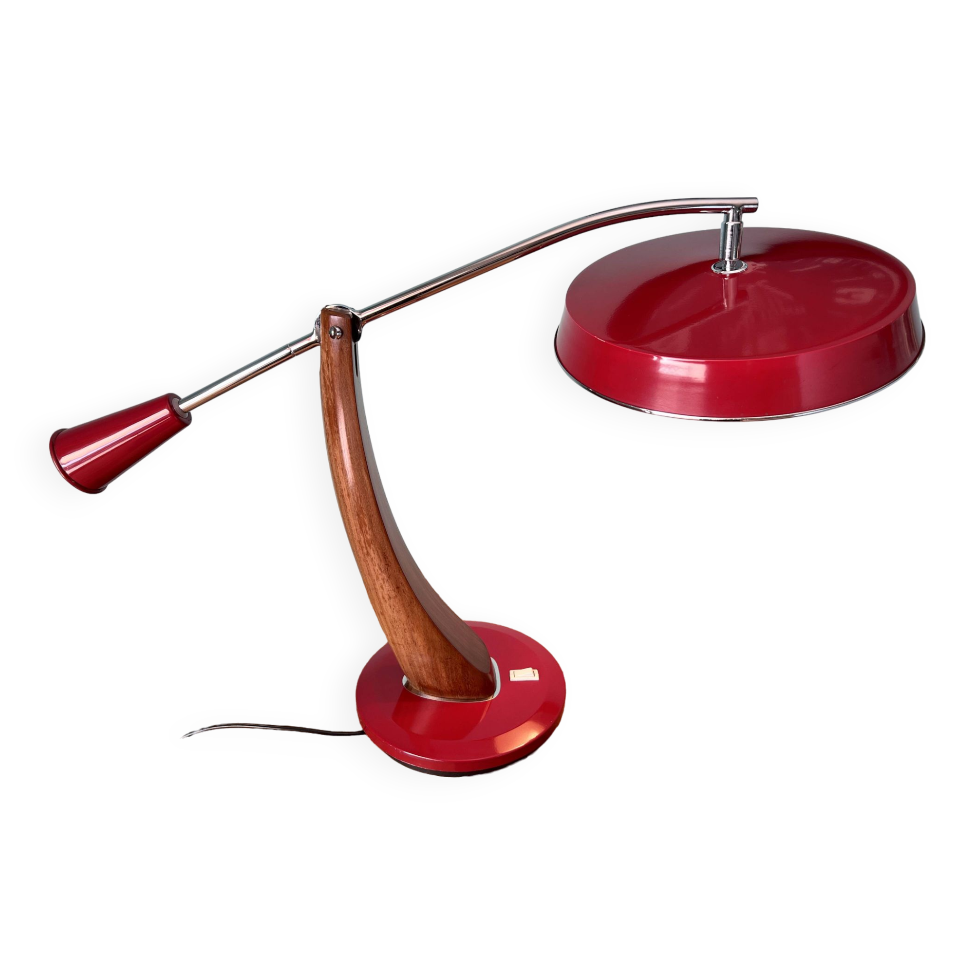 Desk lamp, FASE lamp President Pendulo model for office or apartment decoration, midcentury decor