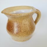Small speckled enamel pitcher