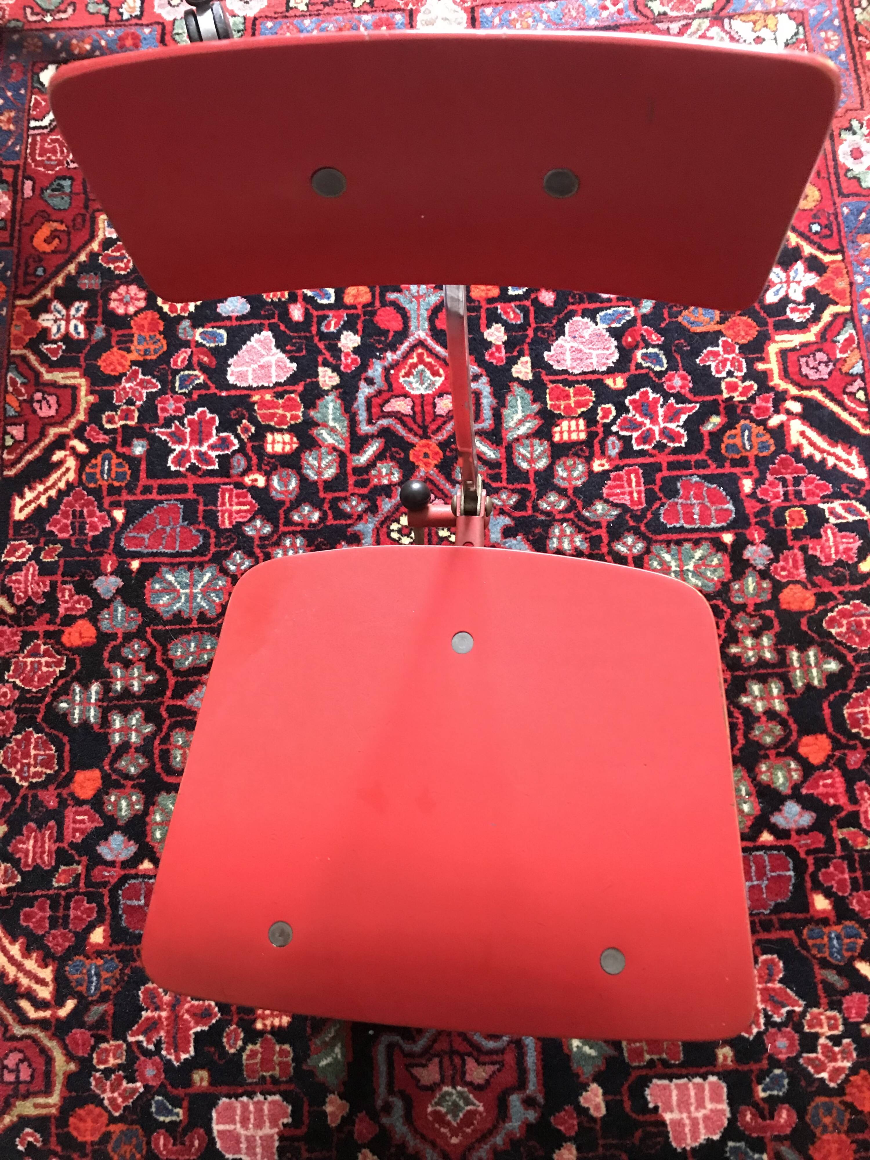 Pair of children's office chairs by Jørgen Rasmussen for Kevi