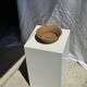 Small flared bowl made of woven Indonesian rattan D20 H6