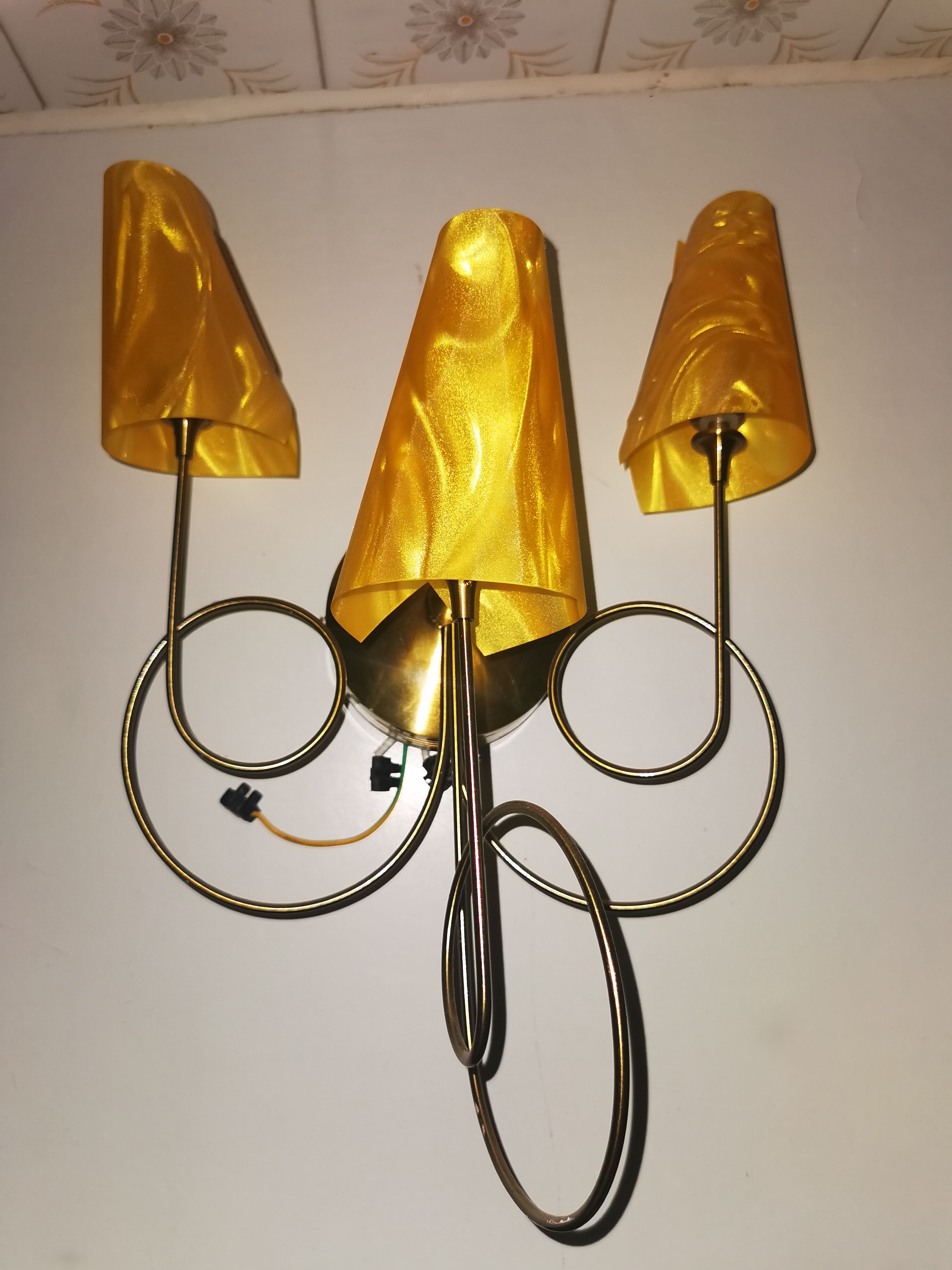 Paire d'appliques maison Le Dauphin