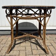 Table rotin et bambou