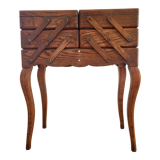 Art deco wooden seamstress