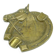 AAG Key Holder Modernism, Brass, Poland, 1950s
