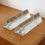Pair of Scandinavian Iittala "Arkipelago" candlesticks by Timo Sarpaneva