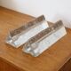 Pair of Scandinavian candlesticks Iittala "Arkipelago" by Timo Sarpaneva