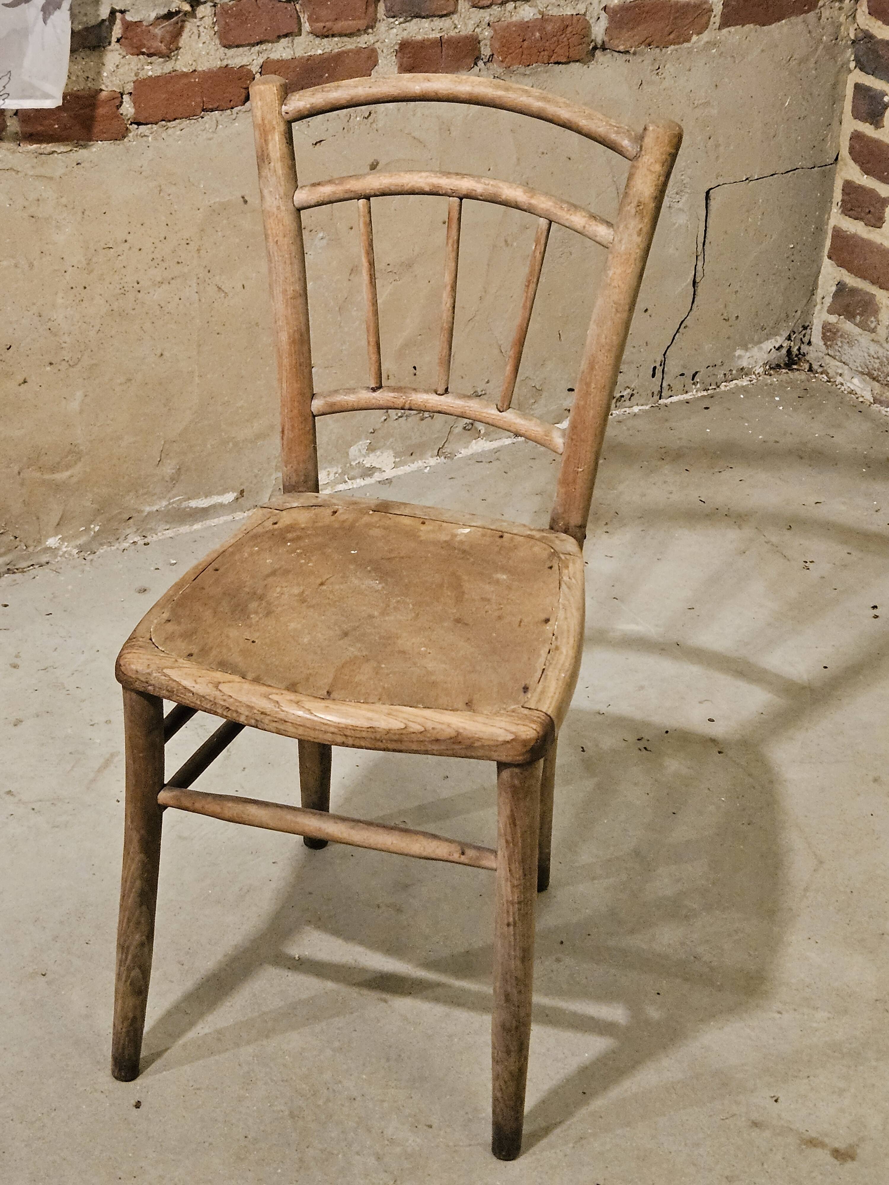 1950s bistro chair Baumann Thonet