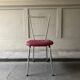 Chaise vintage métal
