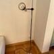 Floor lamp, chrome steel, adjustable, Staff L401
