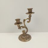 Brass chandelier 2 branches