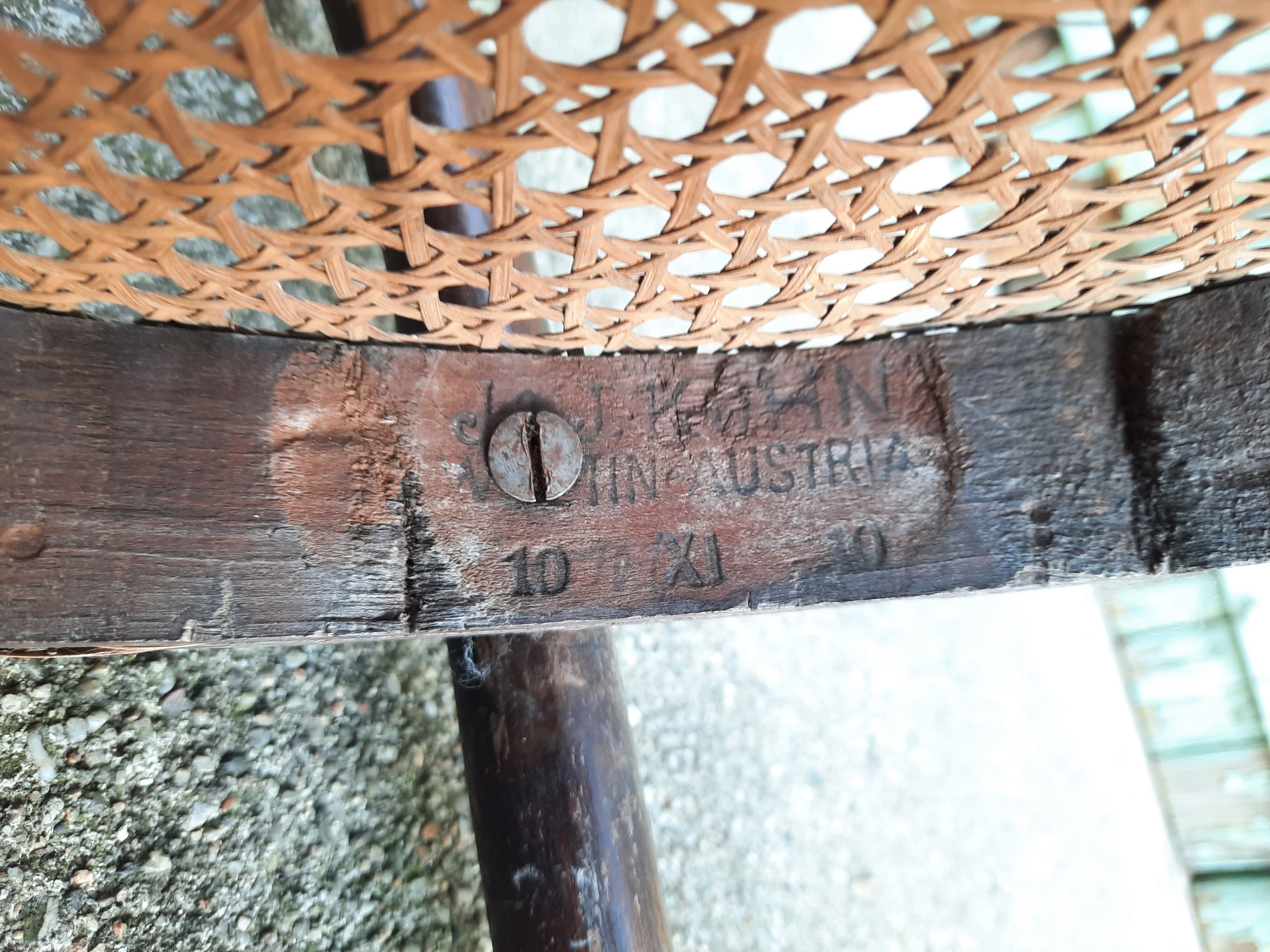 Children's cane chair