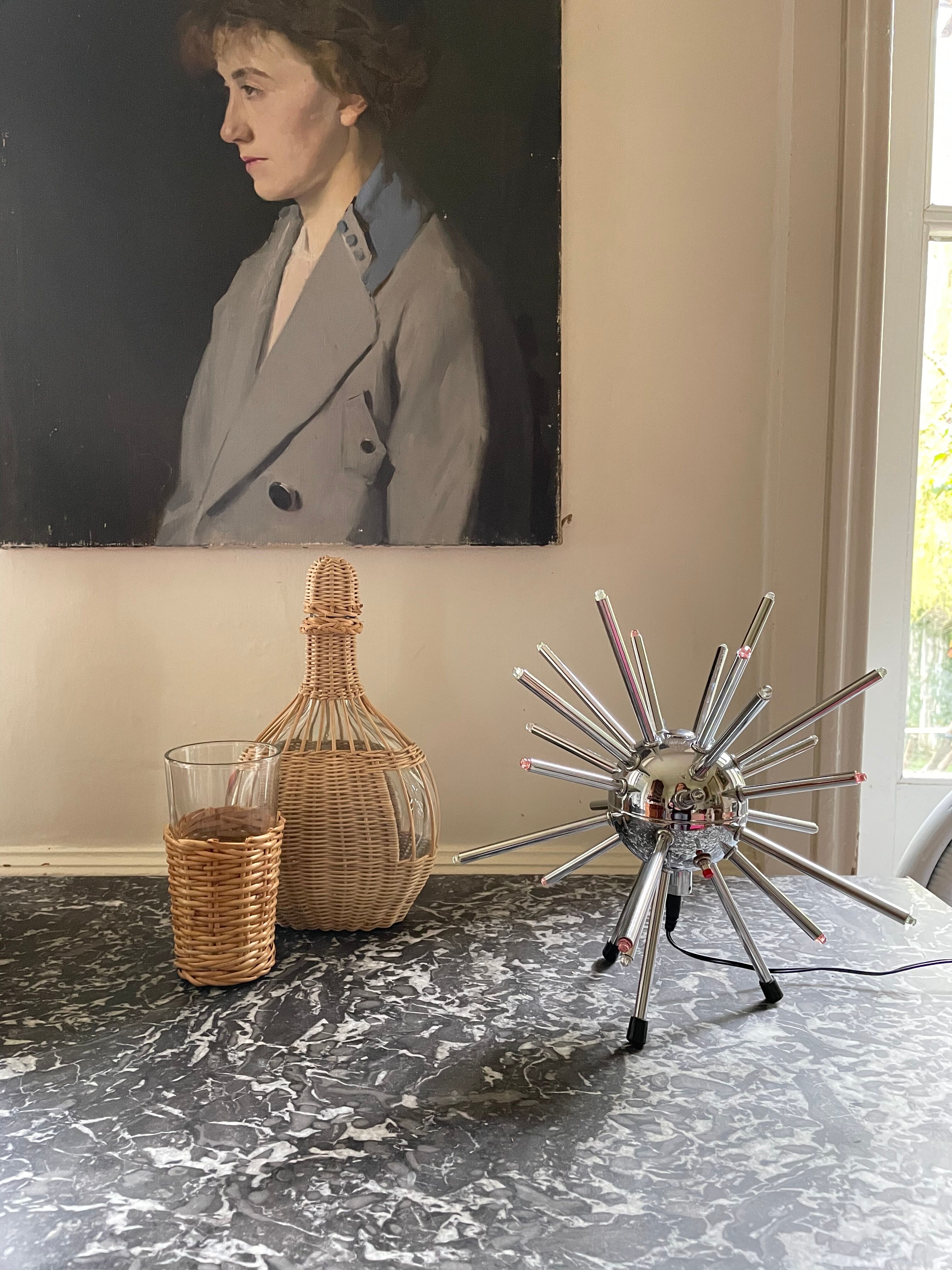 Table lamp "sputnik" space age