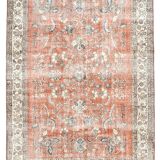 All-Over Floral Classic Red & Blue Turkish Rug, 260x366Cm