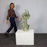 Shona warrior hand-carved sculpture