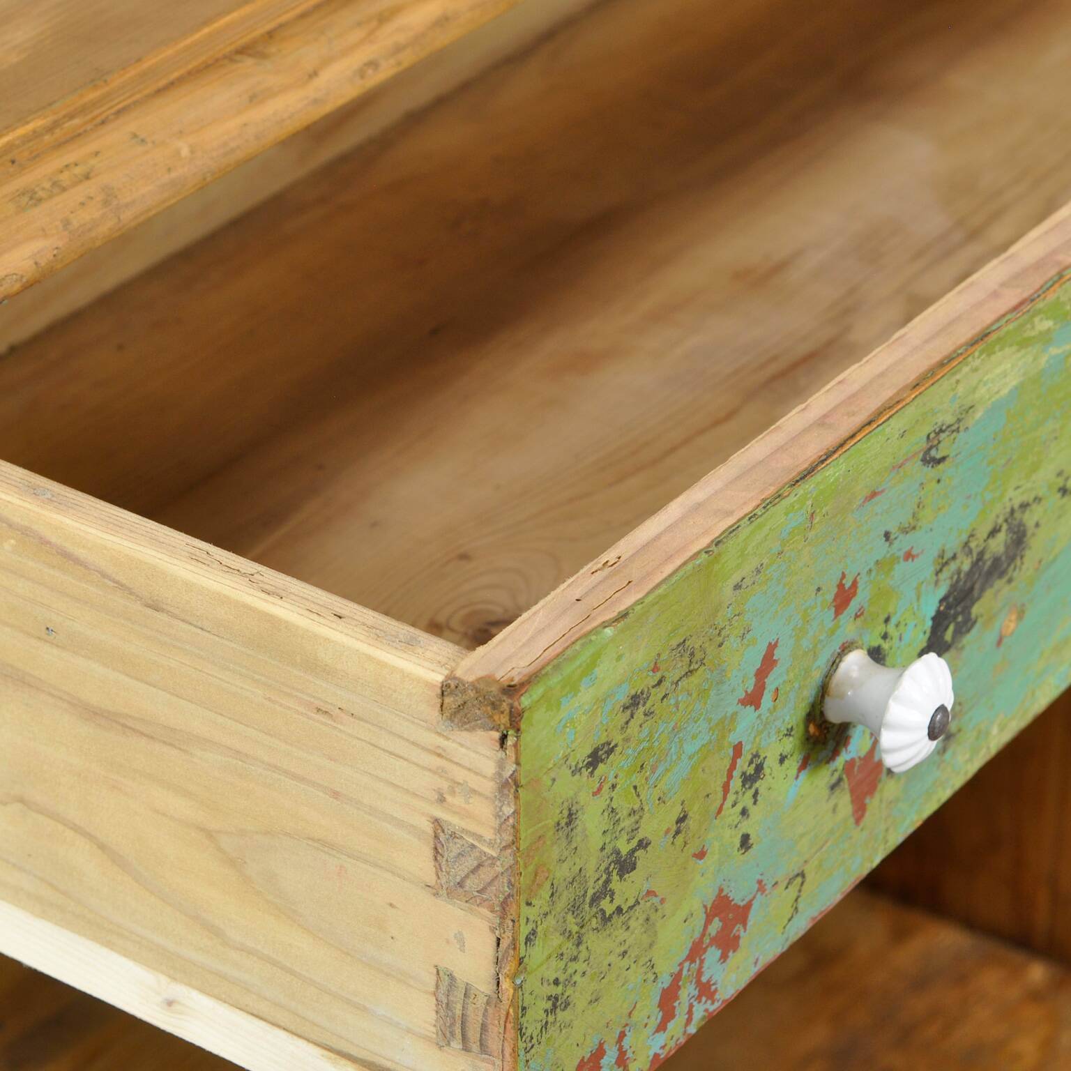 Solid pine sideboard, 1910