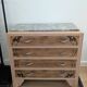Art deco chest of drawers vintage rosewood marble