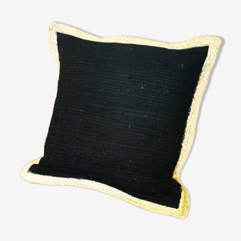 Square ethnic cushion