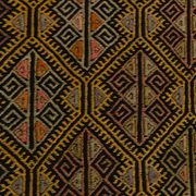 6x7 Turkish Kilim Rug, 180x207Cm