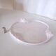 Coupe en porcelaine rose, époque Art Nouveau