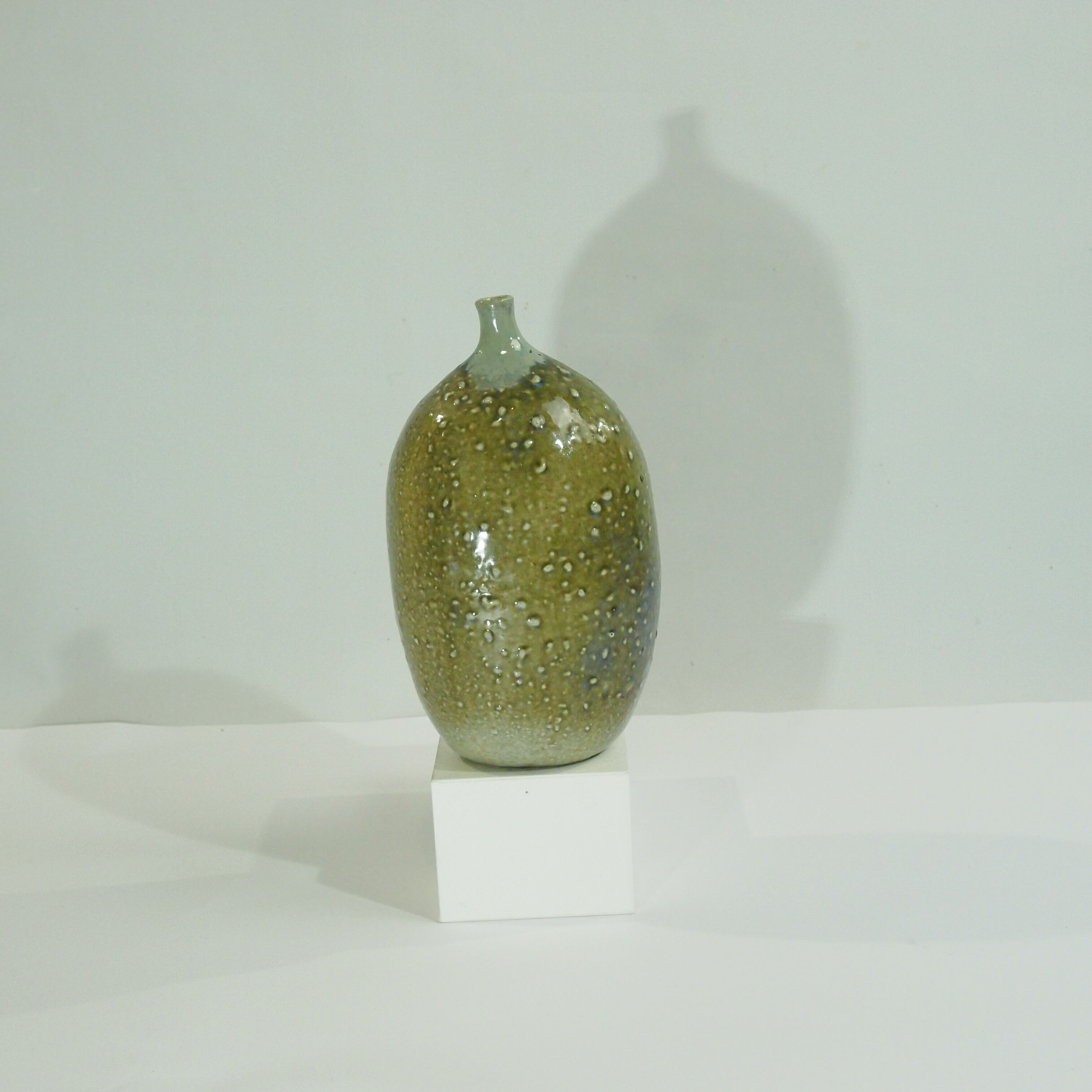 Ancient soliflore vase signed