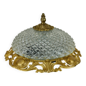 Plafonnier bronze et