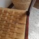 Pair of Scandinavian chairs in braided rope-circa 1960
