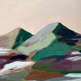 At dusk in the hills