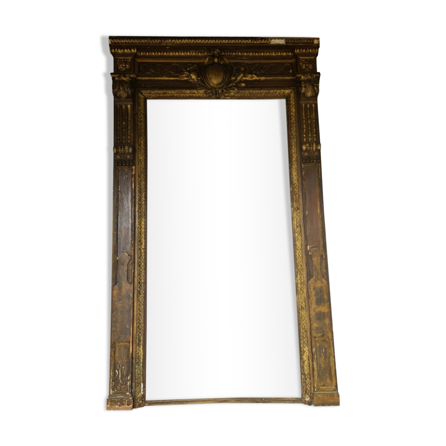 Encadrement de miroir trumeau panoramique