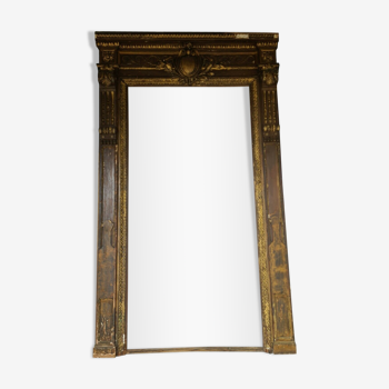 panoramic trumeau mirror frame